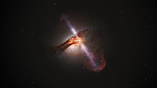 Massive Black Hole Photographed Reportedly 'Burping' Light