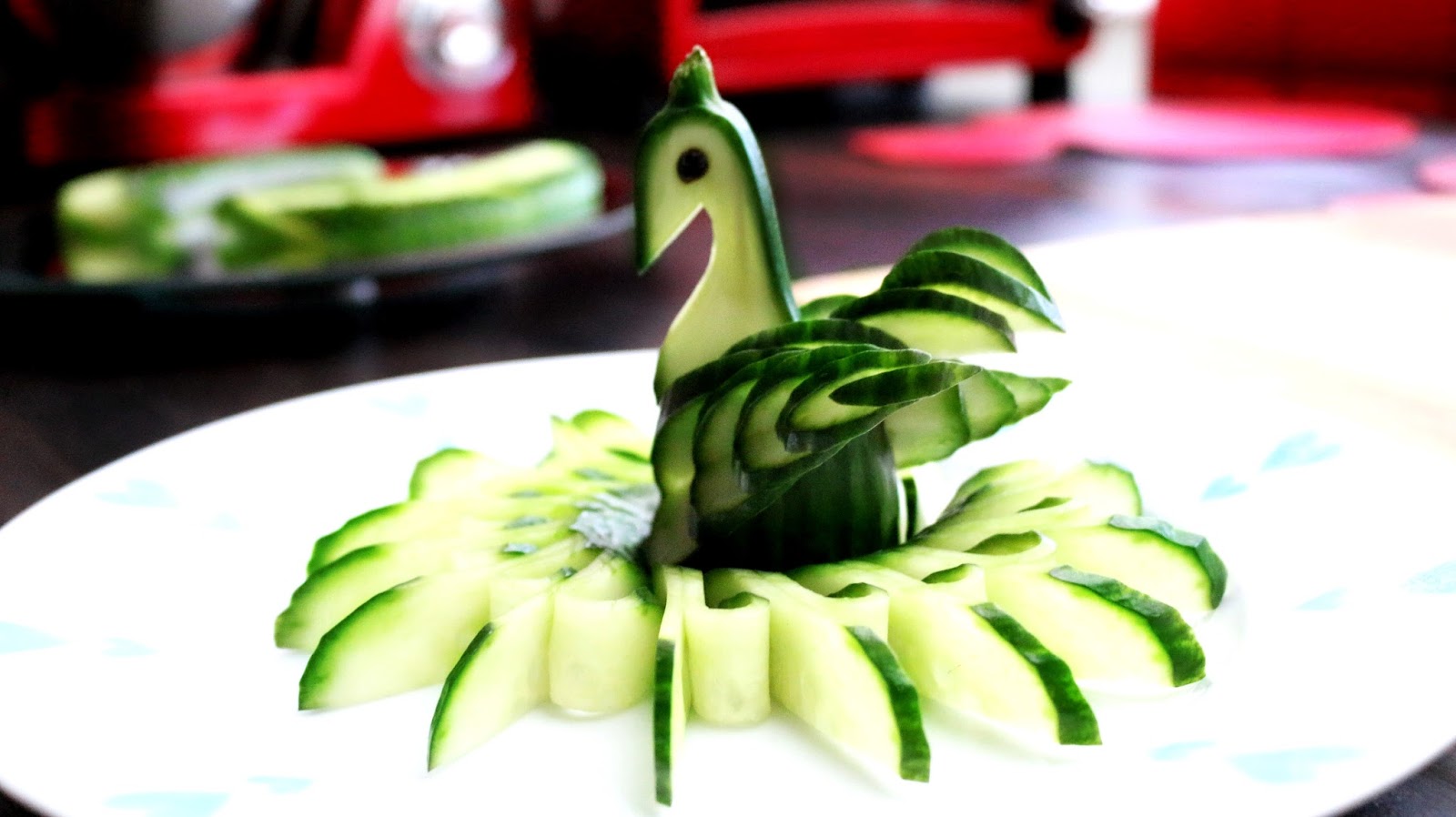 ItalyPaul Art In Fruit & Vegetable Carving Lessons Art In Cucumber