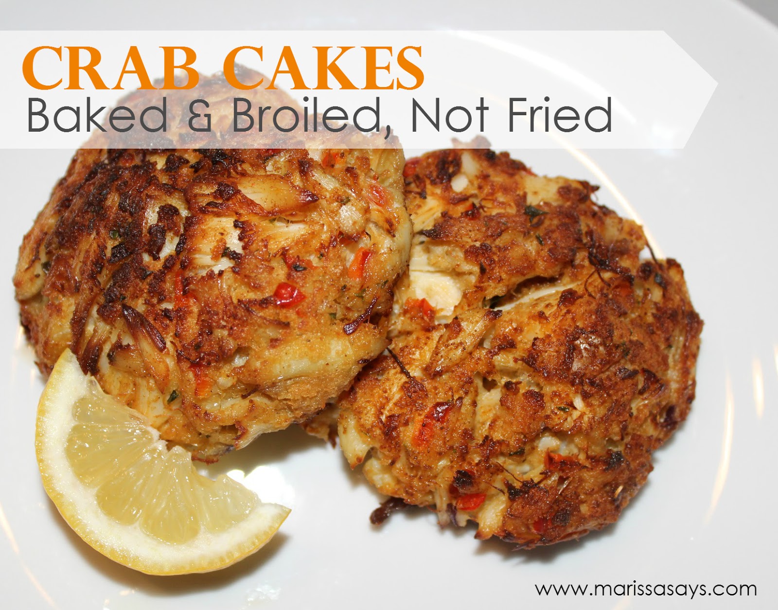 Baked And Broiled Crab Cakes