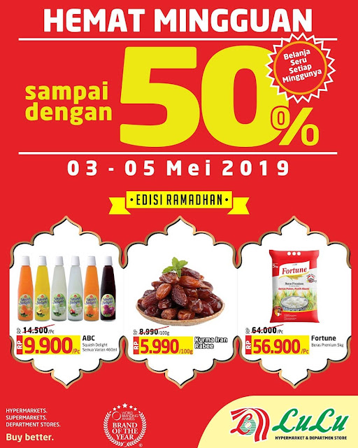 #LuLuStore - #Promo #Katalog Weekend Periode 03 - 05 Mei 2019 #LuLuStore - #Promo #Katalog Weekend Periode 03 - 05 Mei 2019