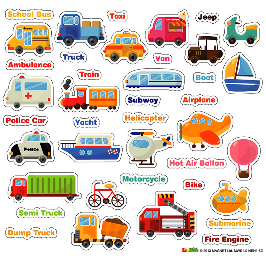 Nama-nama alat transportasi dalam bahasa inggris 