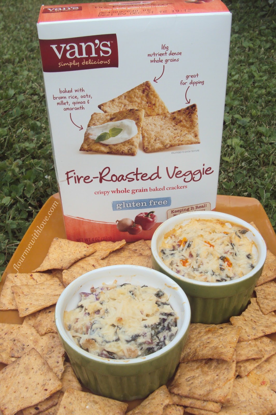 Hot Spinach, Kale & Bacon Dip ~ Flour Me With Love Hot Spinach, Kale & Bacon Dip ~ Flour Me With Love