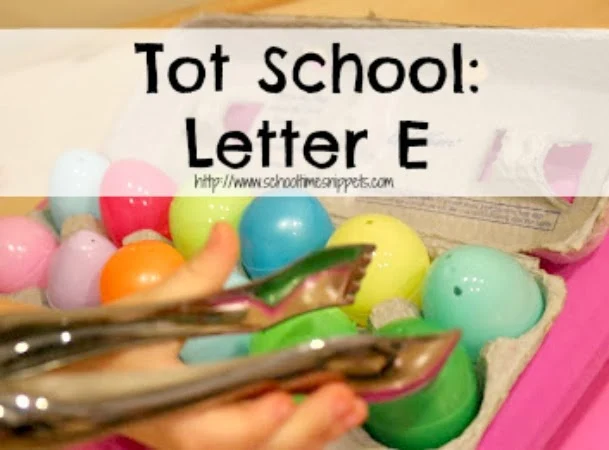 Letter E Toddler Activities