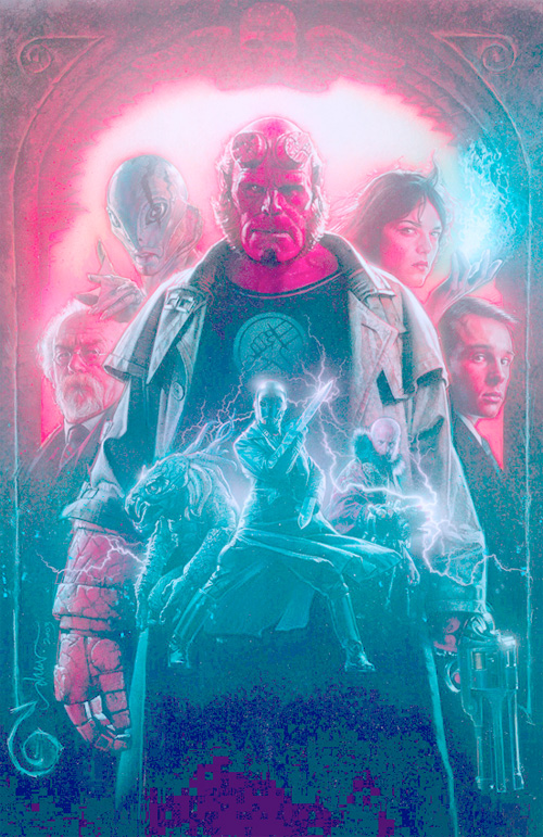 drew struzan conceiving and creating the hellboy movie poster art
