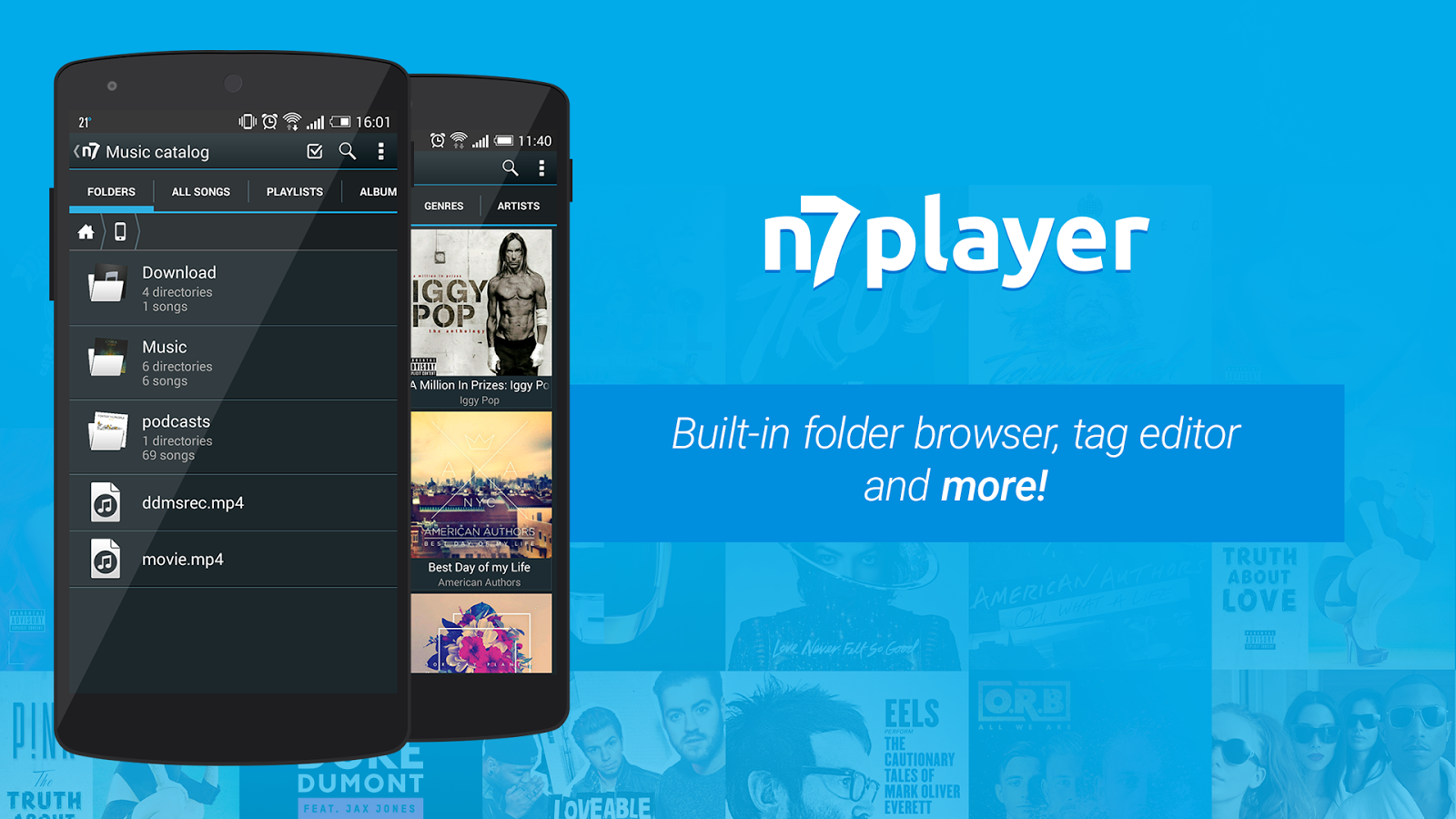 Aplikasi Musik Android Terbaik, N7 Player Music