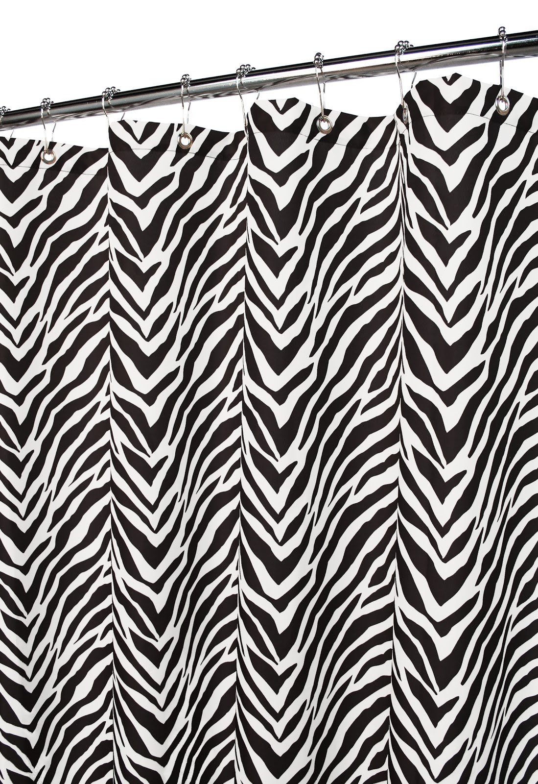 Calgary Shower Curtains: Zebra Pattern