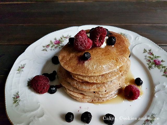 Bananen Pancakes mit Haferflocken