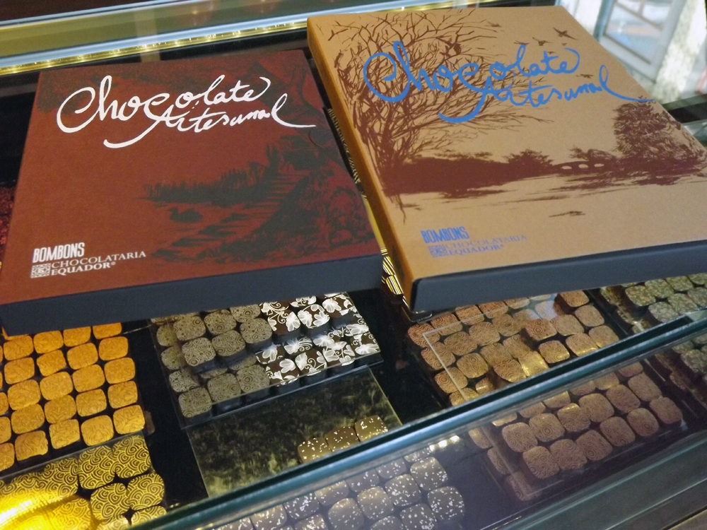 Chocolataria Equador. O charme do sabor do chocolate.
