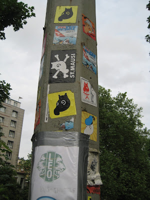 Sticker, St. Pauli, Streetart, Urbanart
