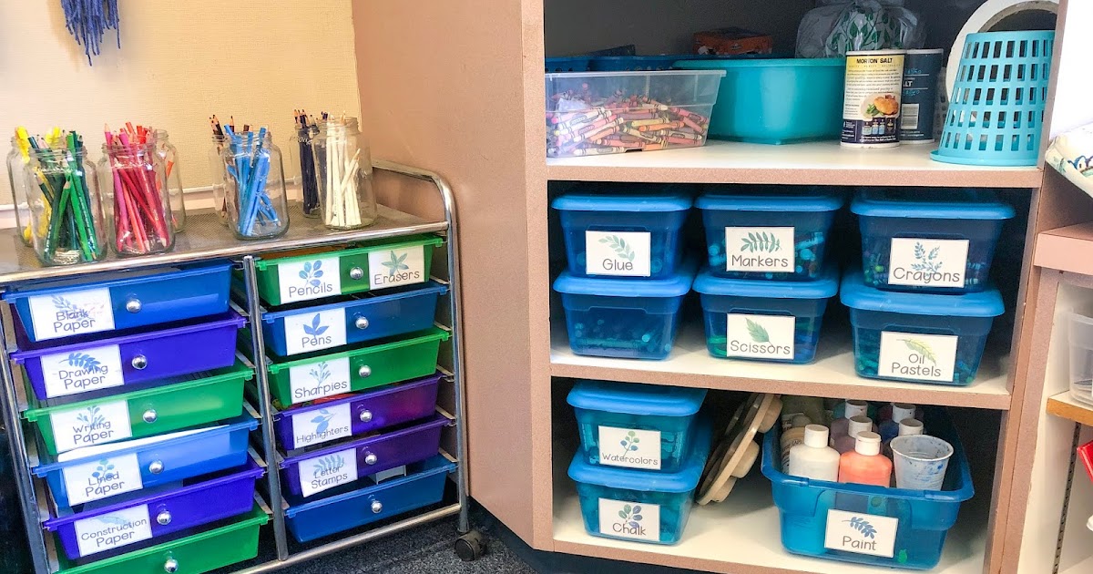 How I Make Community Supplies Work in Kindergarten Research and Play