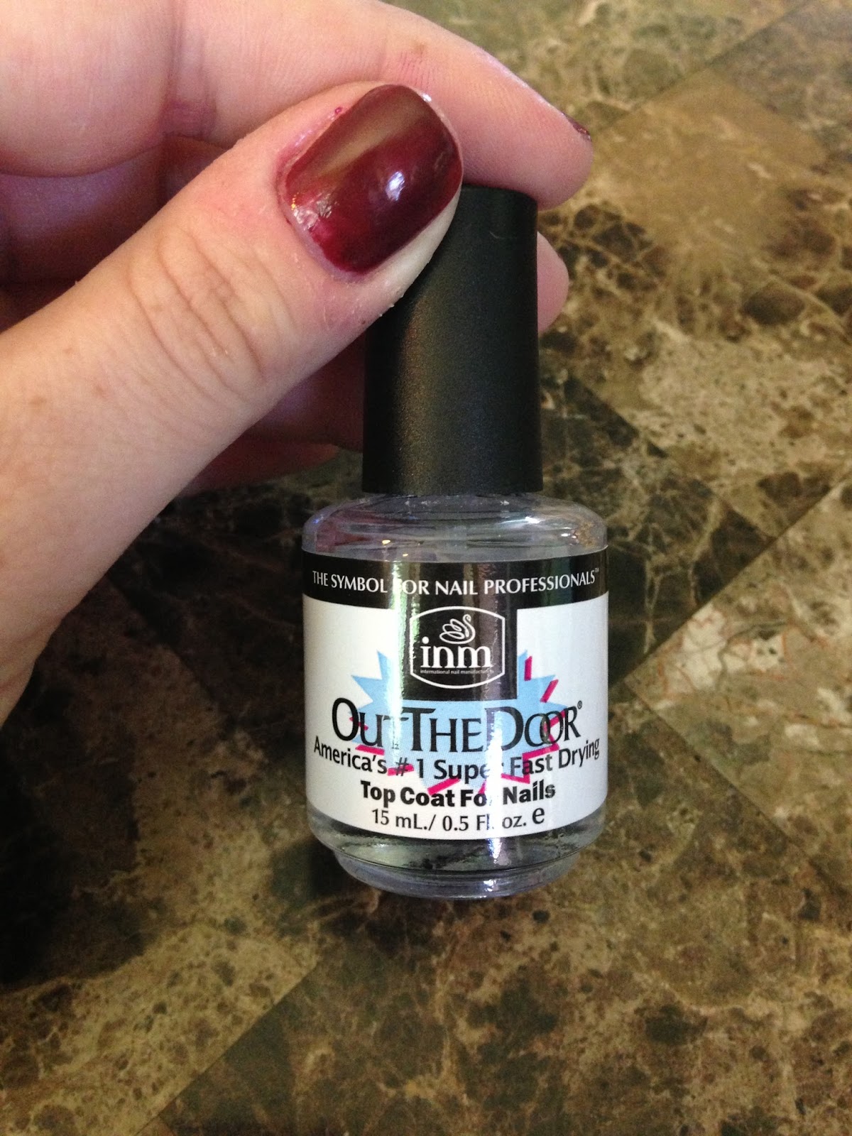 Beauty By MAC Review Out the Door Top Coat