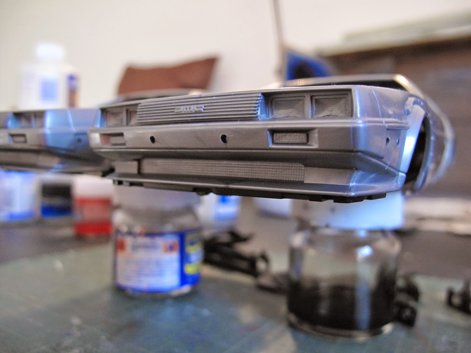 Life on Plastic: Back to the Future Delorean - 1/24 Aoshima (1)