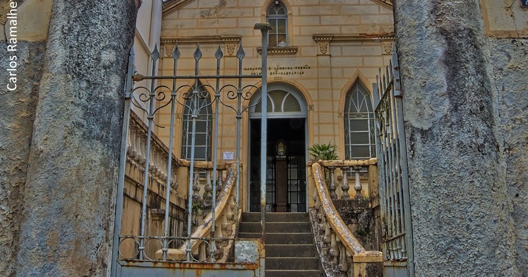 O Campanhense Museu Regional em foto HDR Campanha MG