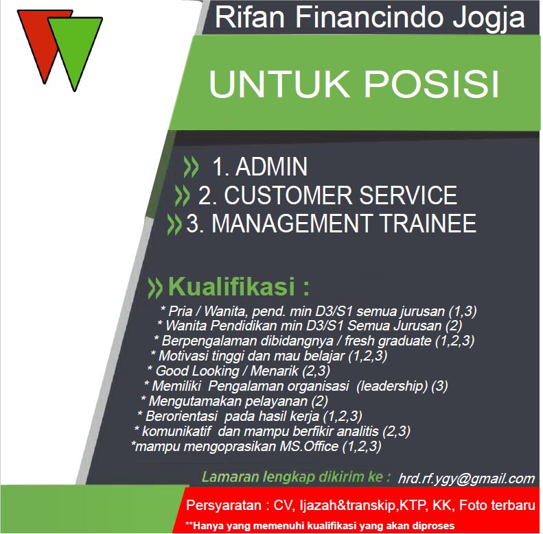 Lowongan Kerja Di Pt Rifan Financindo Berjangka Info Seputar Kerjaan