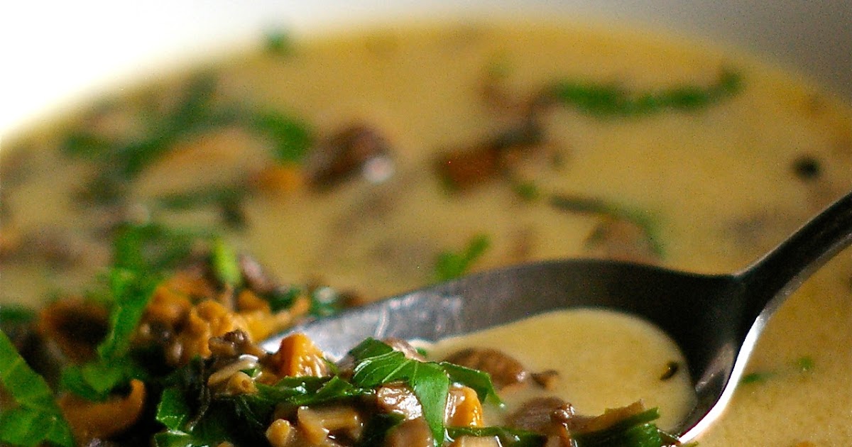 The Yum Yum Factor: Its Friday So It Must Be Soup! Creamy Mushroom Soup