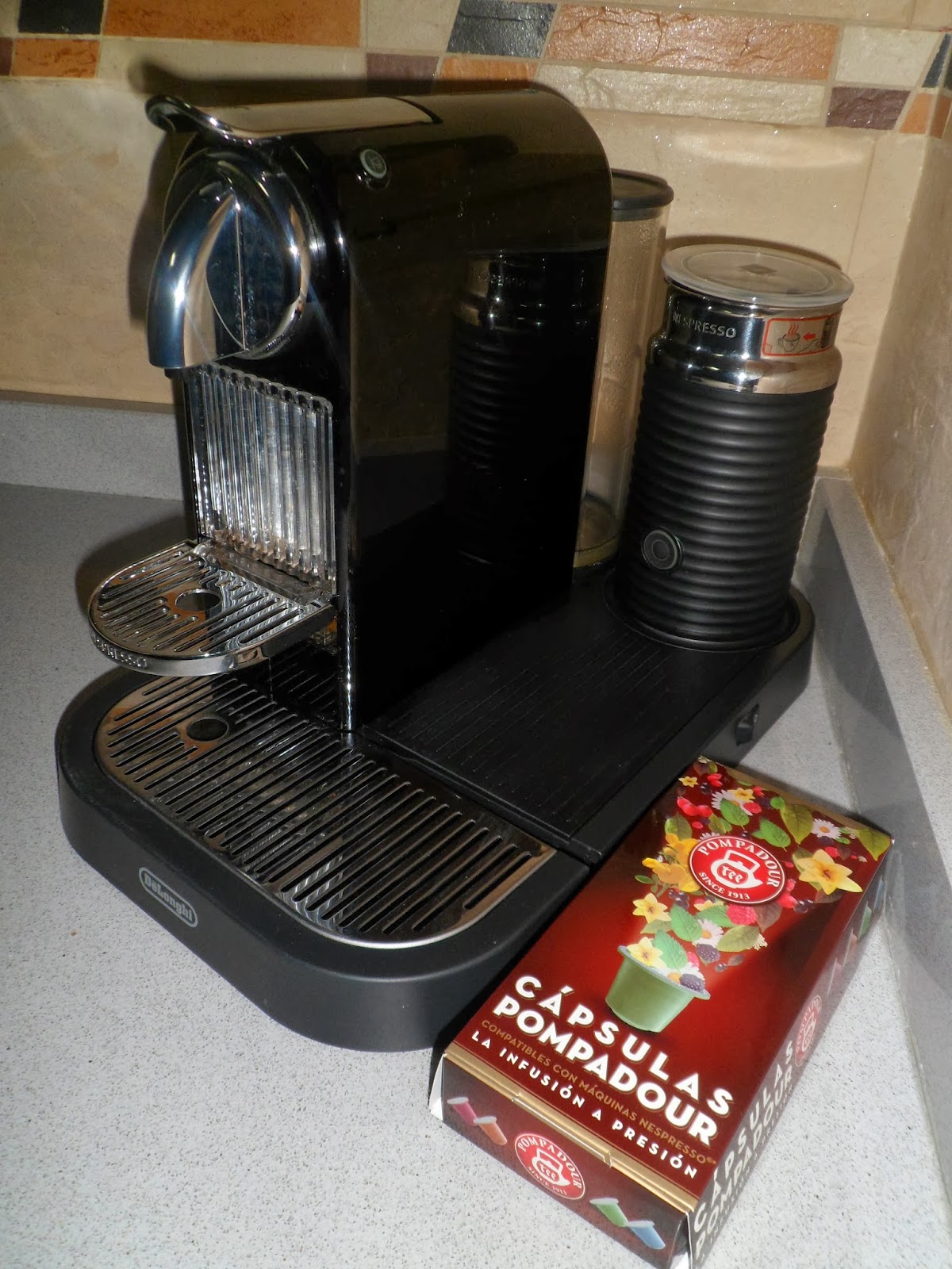 El Rincon de Ro: CÁPSULAS POMPADOUR: LA INFUSIÓN A PRESIÓN *MUESTRAS GRATIS*