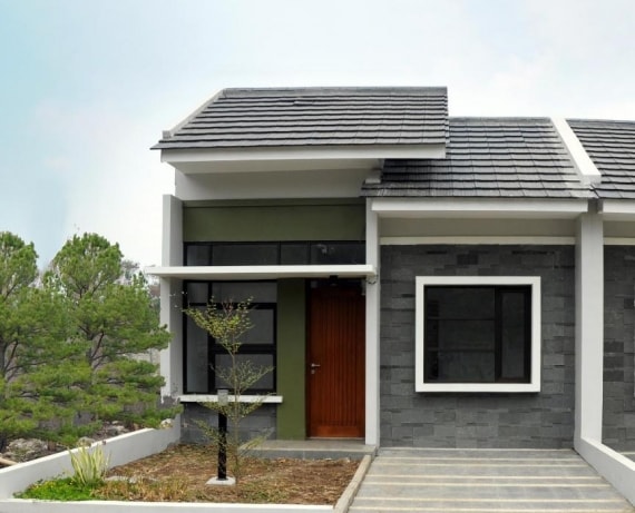 Contoh desain rumah minimalis type 21