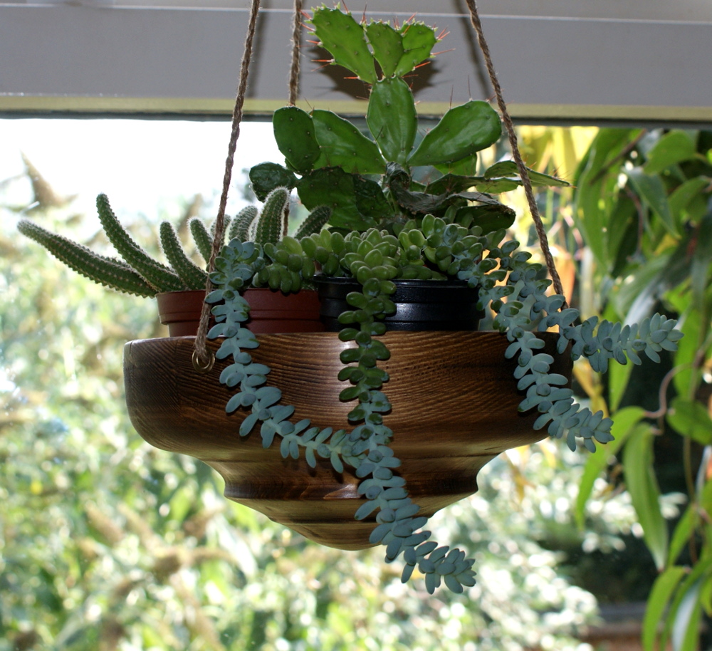 The Shed And Beyond Hanging bowls for plants...