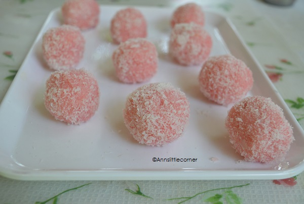How to make Rose Ladoo - Step 4