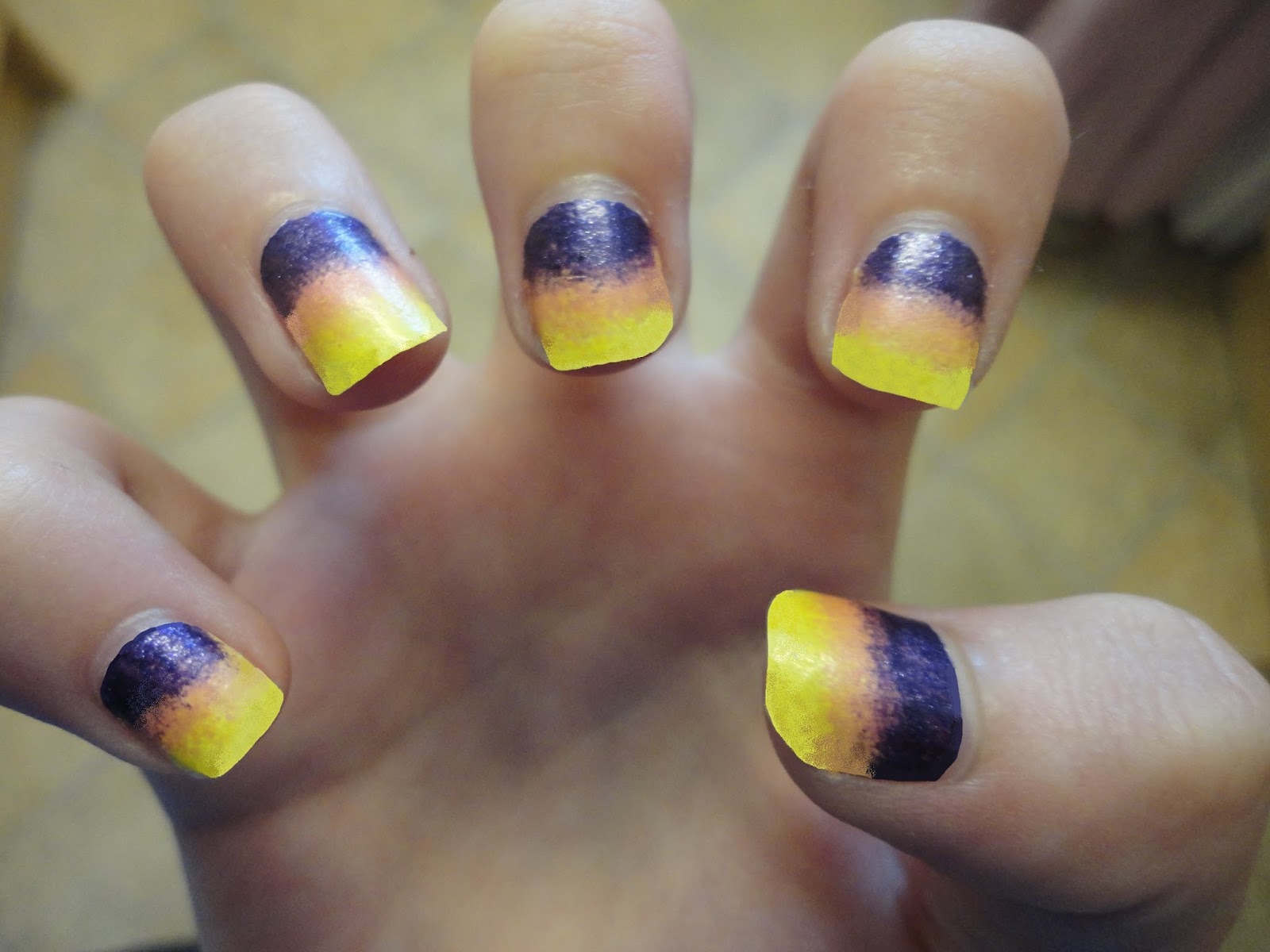 Nail Art Sunset Nails!