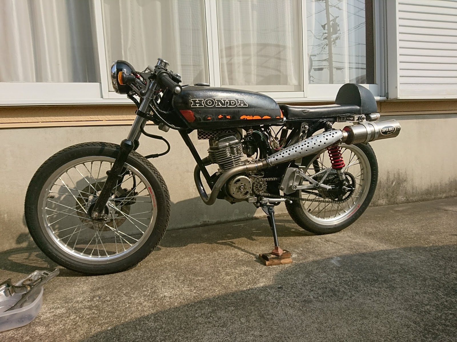 CB50JX-1 CB50S バックステップ CB50 CB90 CB125にも