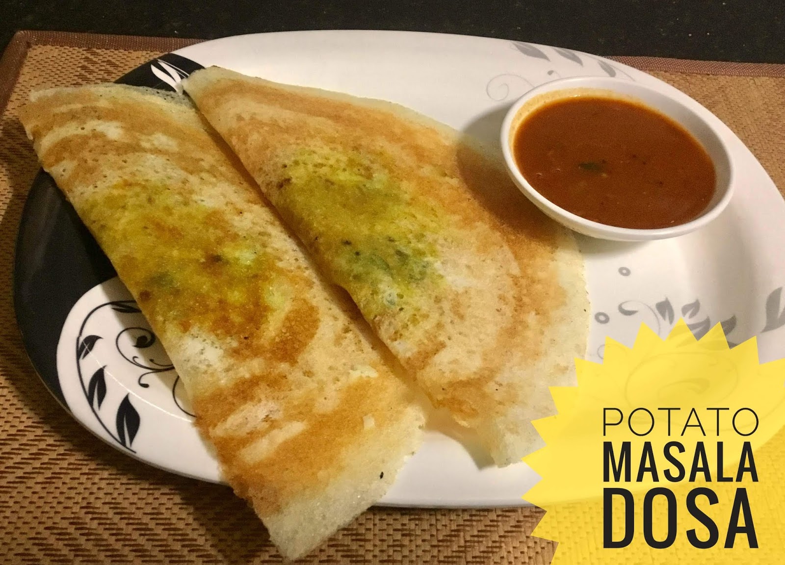 Potato Masala Dosa