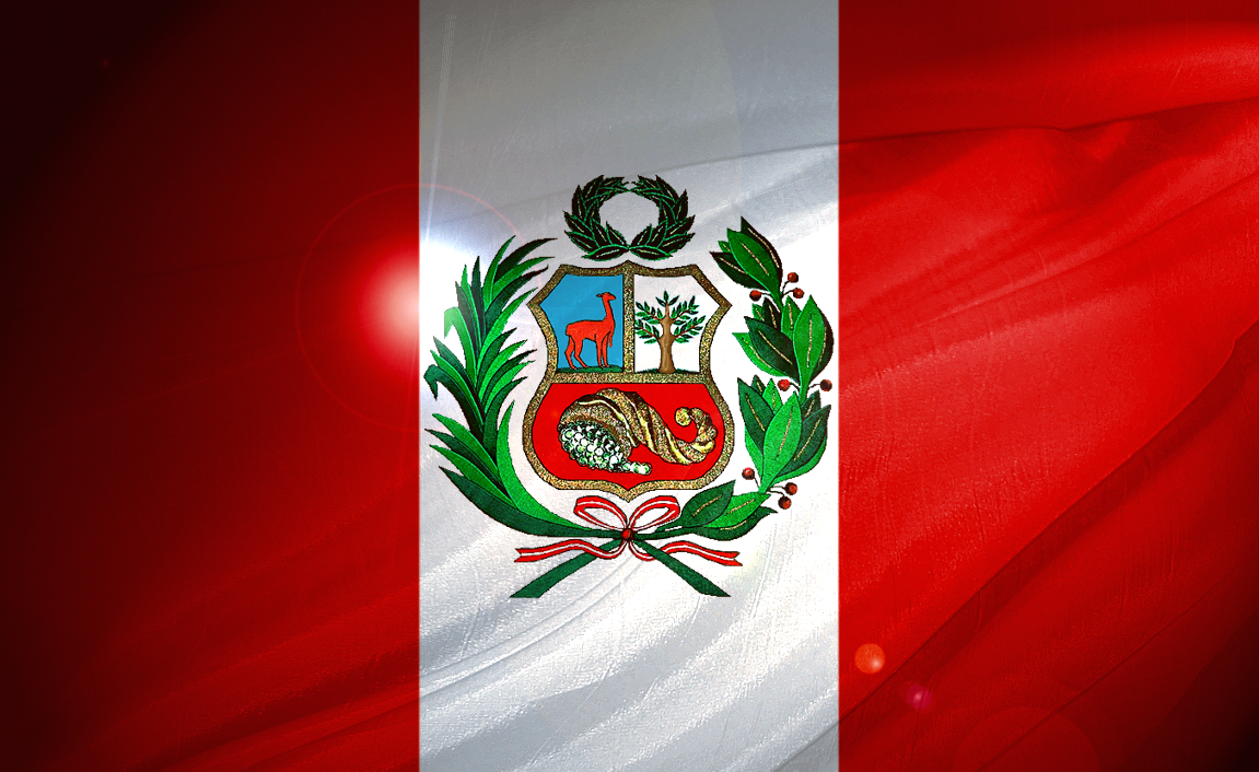 Flag of Peru.. . ..