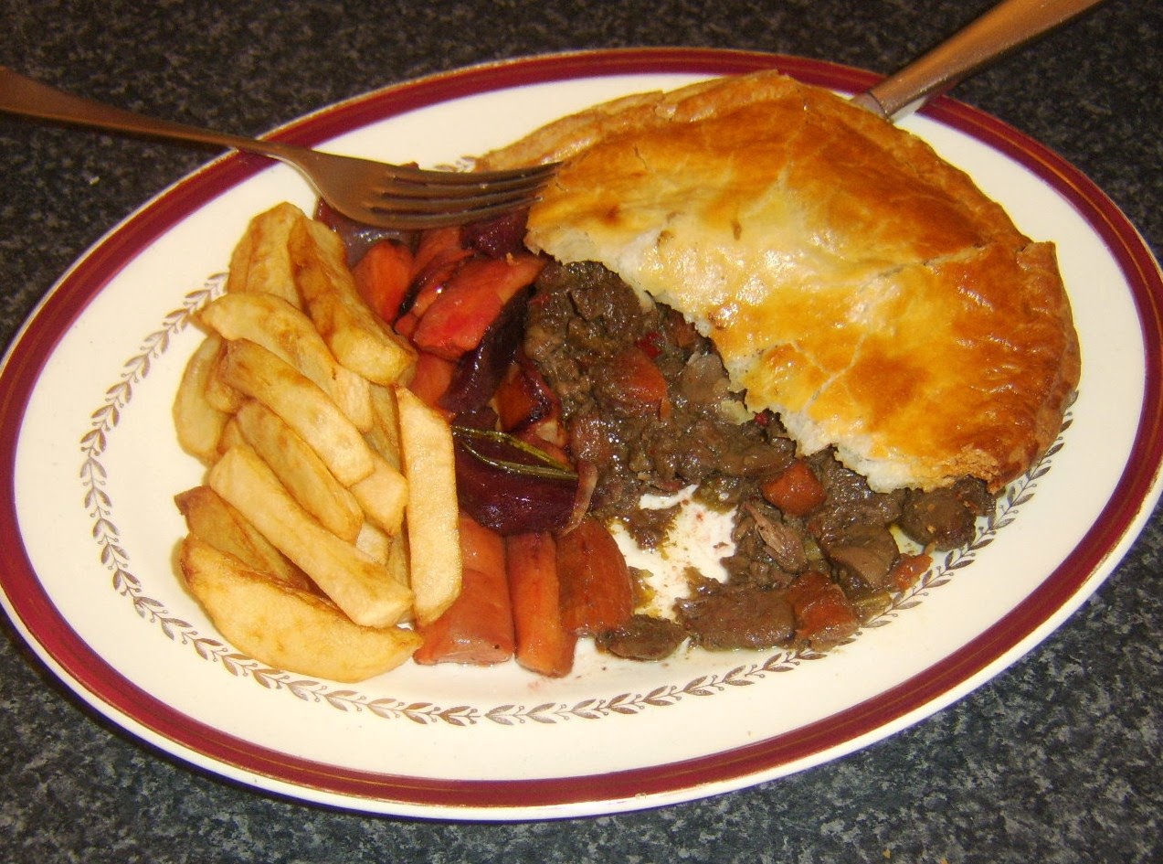 What Should I Have for Dinner Tonight? Steak, Kidney and Vegetable Pie