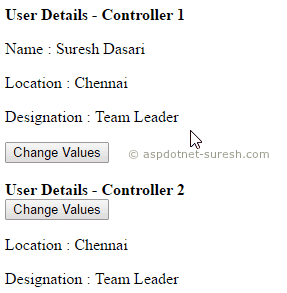 AngularJS Pass Value from One Controller to Another Controller