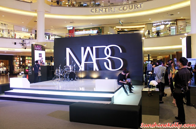 NARS Mid Valley Celebration Party, NARS Malaysia, NARS Mid Valley, NARS Private Screening Fall 2015 Color Collection, NARS Fall 2015, NARS AW15, NARS Event Setup, NARS stage, NARS Party