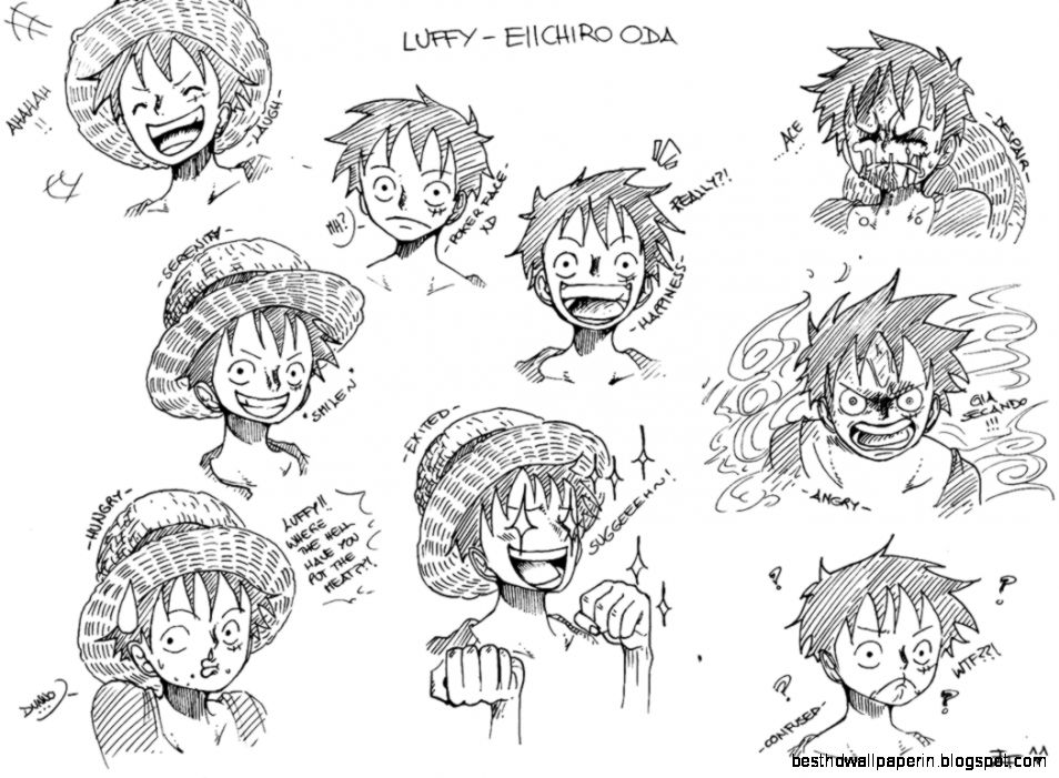 Luffy Expression Wallpaper One Piece | Best HD Wallpapers