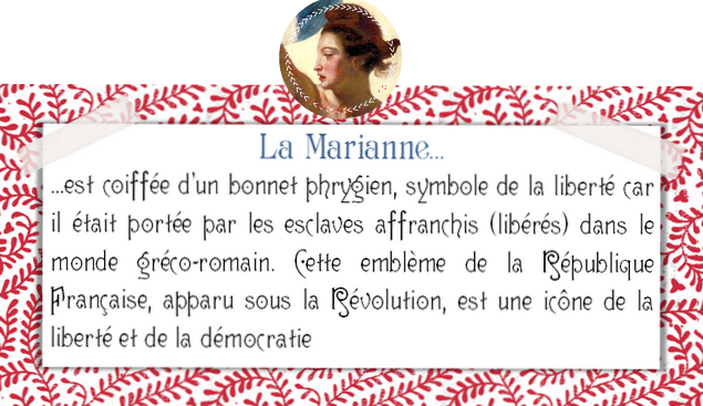 14 juillet - symbole Francji - Marianne - słownictwo 7 - Francuski przy kawie