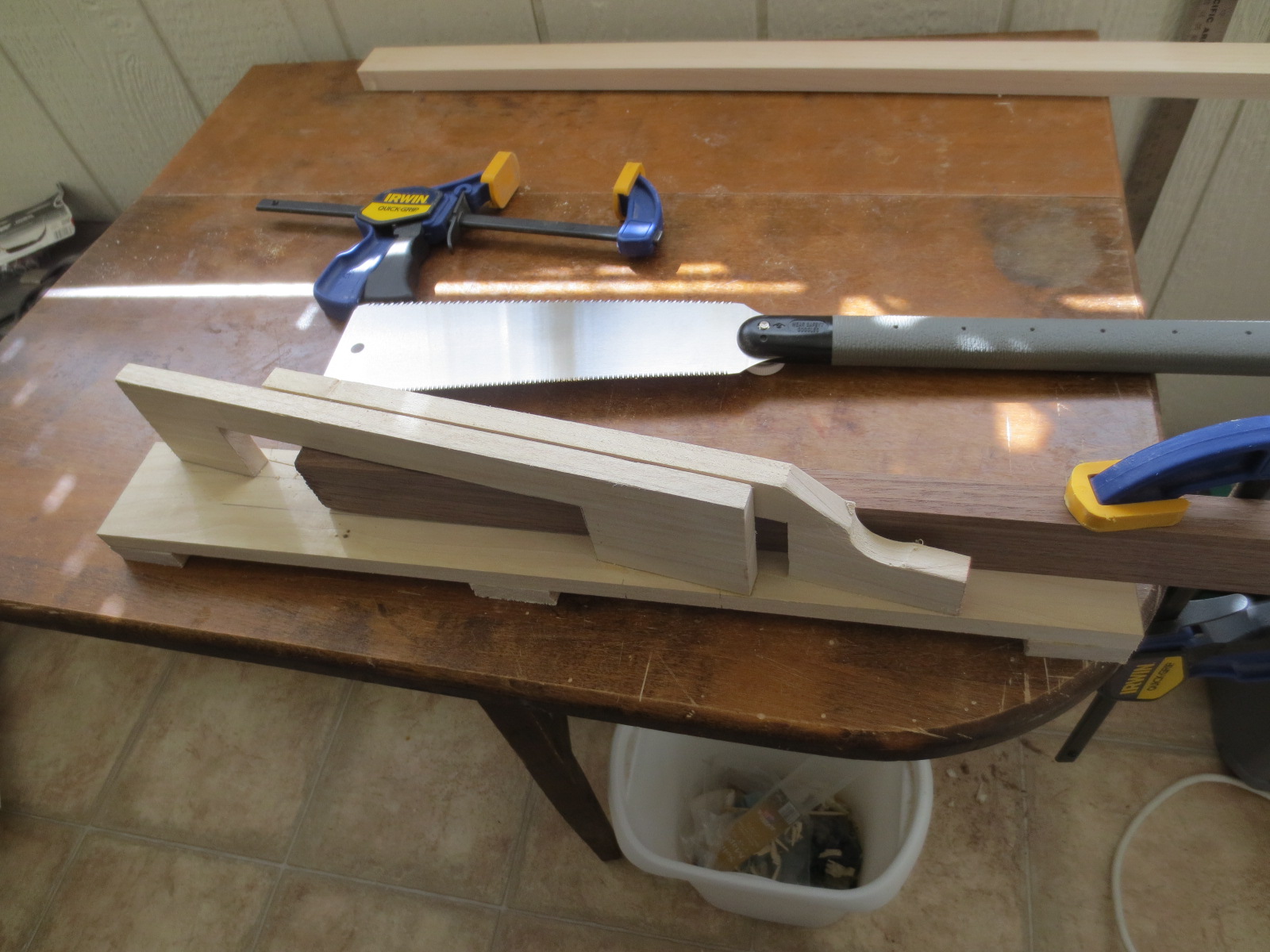 Ricks Cigar Box Guitars Yet another scarf joint post