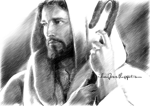 Jc01 Jesus Christ Pencil Sketch Art