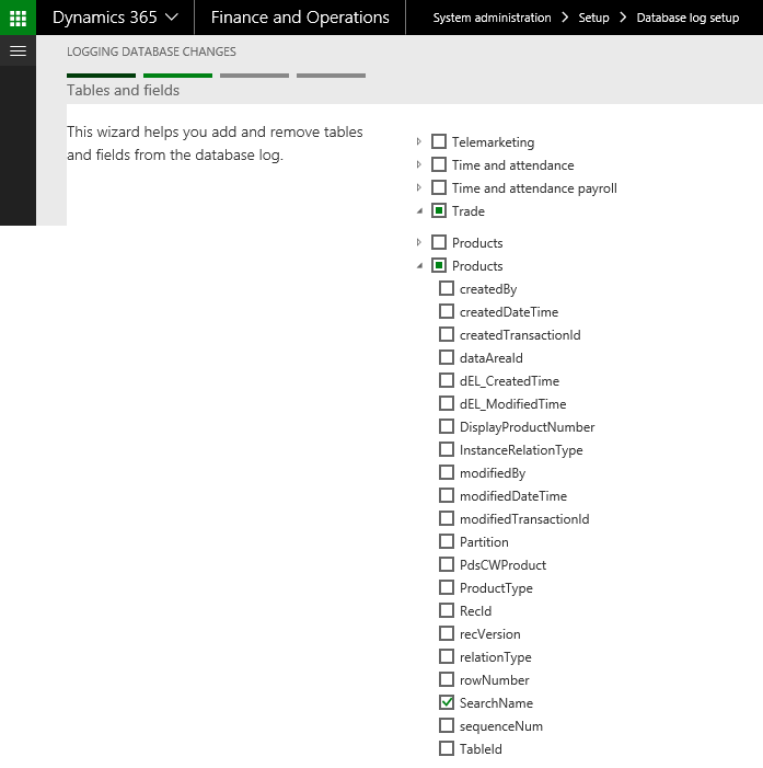 Inside Microsoft Dynamics AX Setup database Log in D365 / AX7