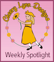 I made the weekly spotlight at Cheery Lynn Designs!