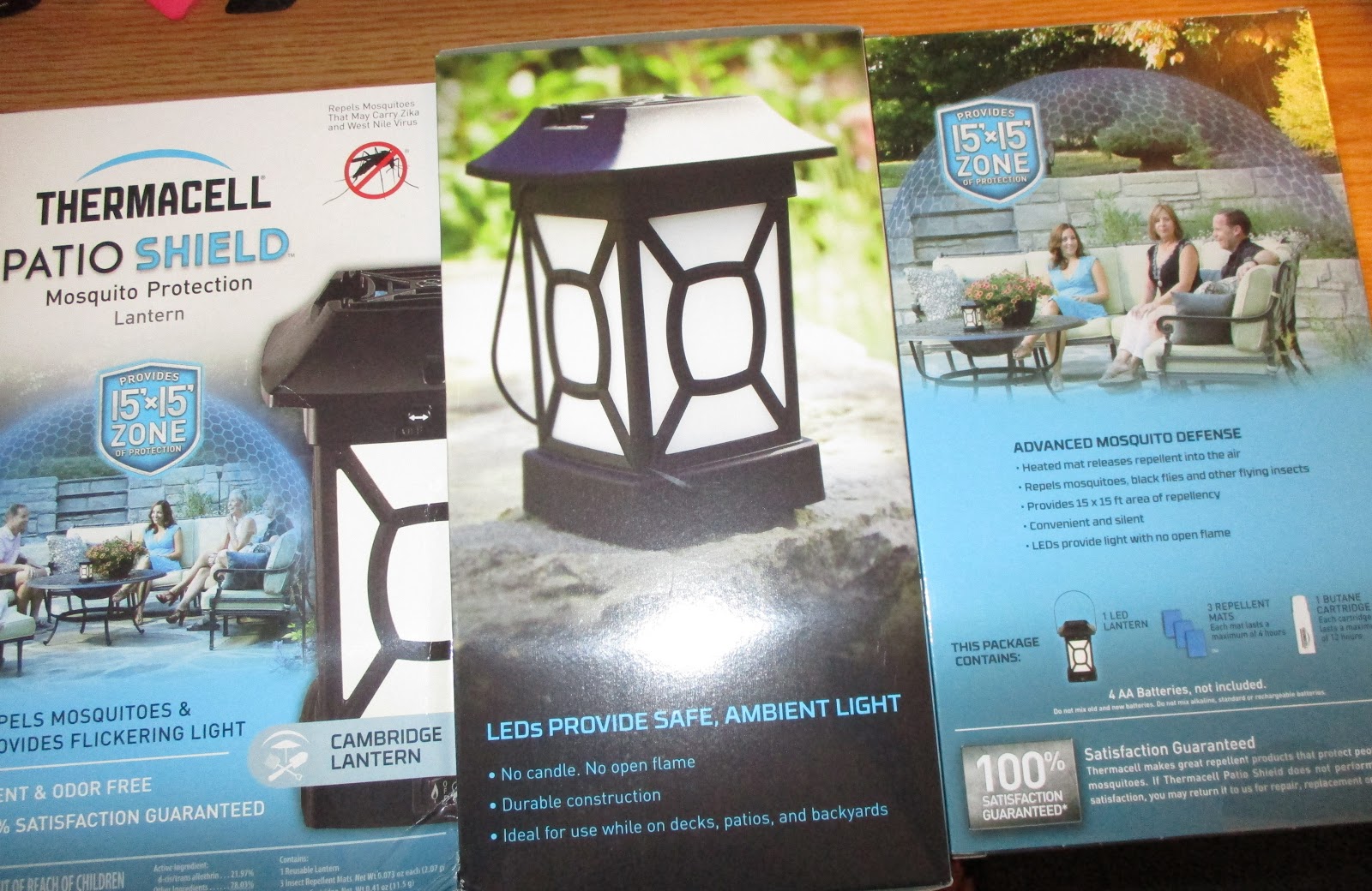 Missy's Product Reviews Thermacell Cambridge Mosquito Repeller Lantern