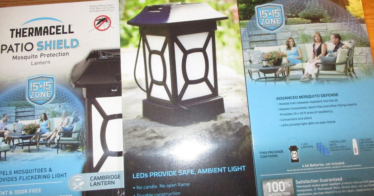 Missy's Product Reviews Thermacell Cambridge Mosquito Repeller Lantern