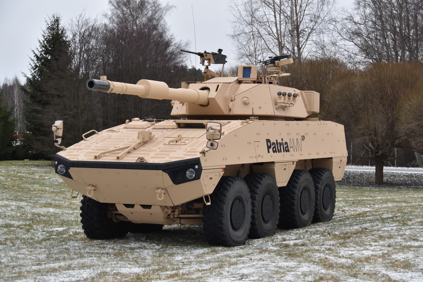View Patria Amv 105Mm Background