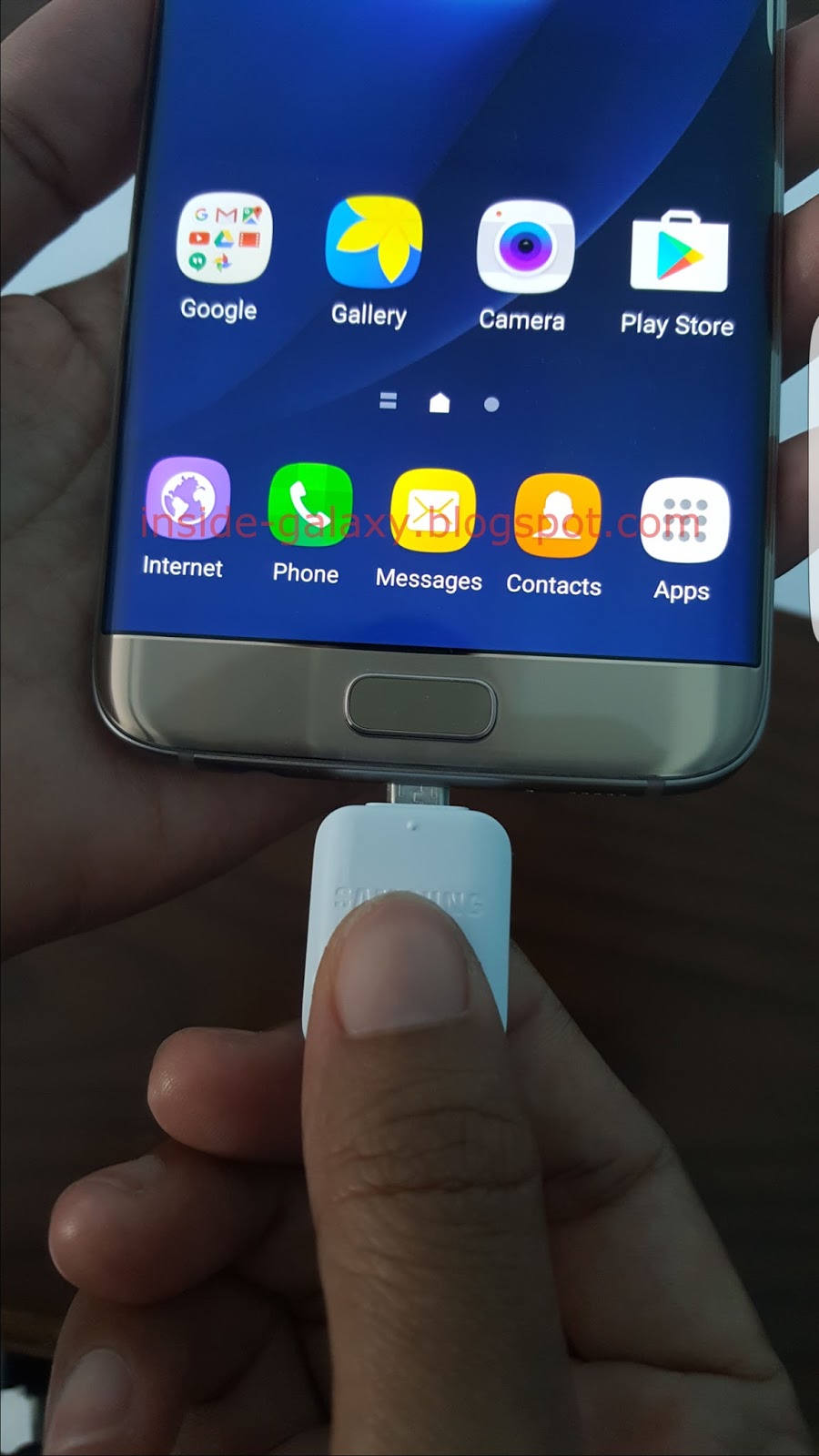 Inside Galaxy Samsung Galaxy S7 Edge How to Act Your Phone as Power Bank