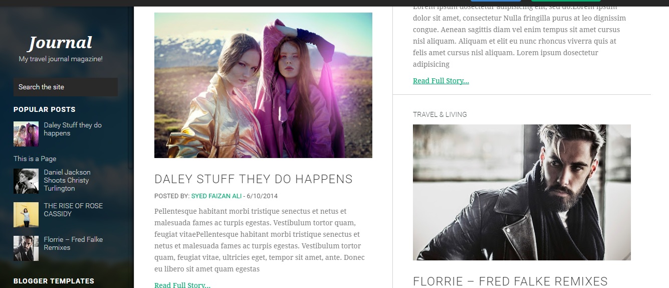 Journal Blogger Template | Tips SEO and Online Earning With Blog