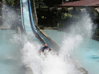 log flume ride in six flags log flume ride in six flags