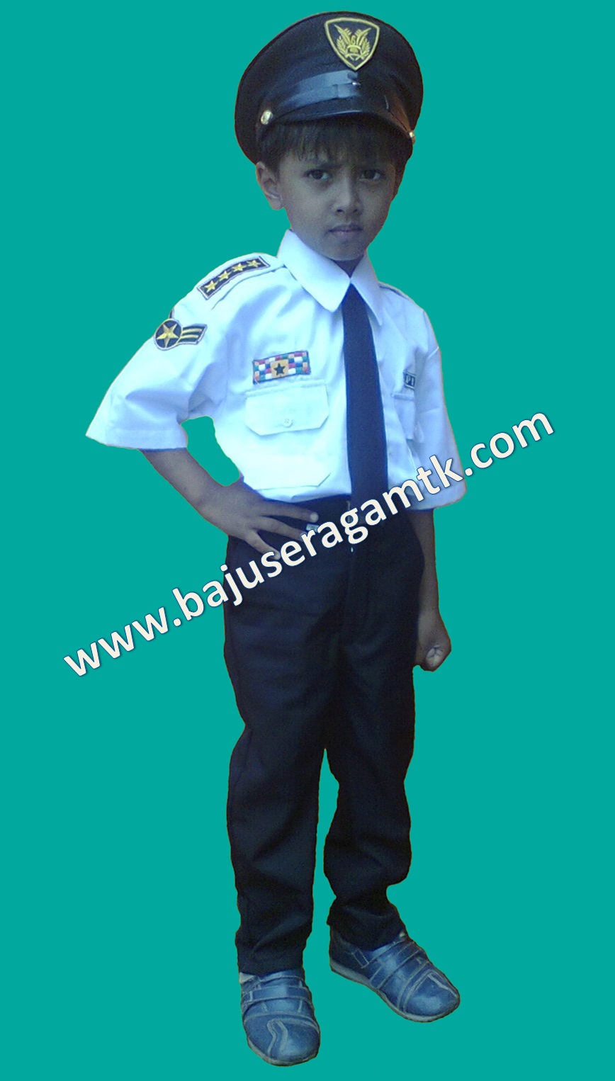  baju profesi anak baju pilot anak baju kostum profesi pilot anak 