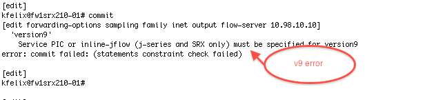 Ken Felix Security Blog: Netflow on juniper SRX