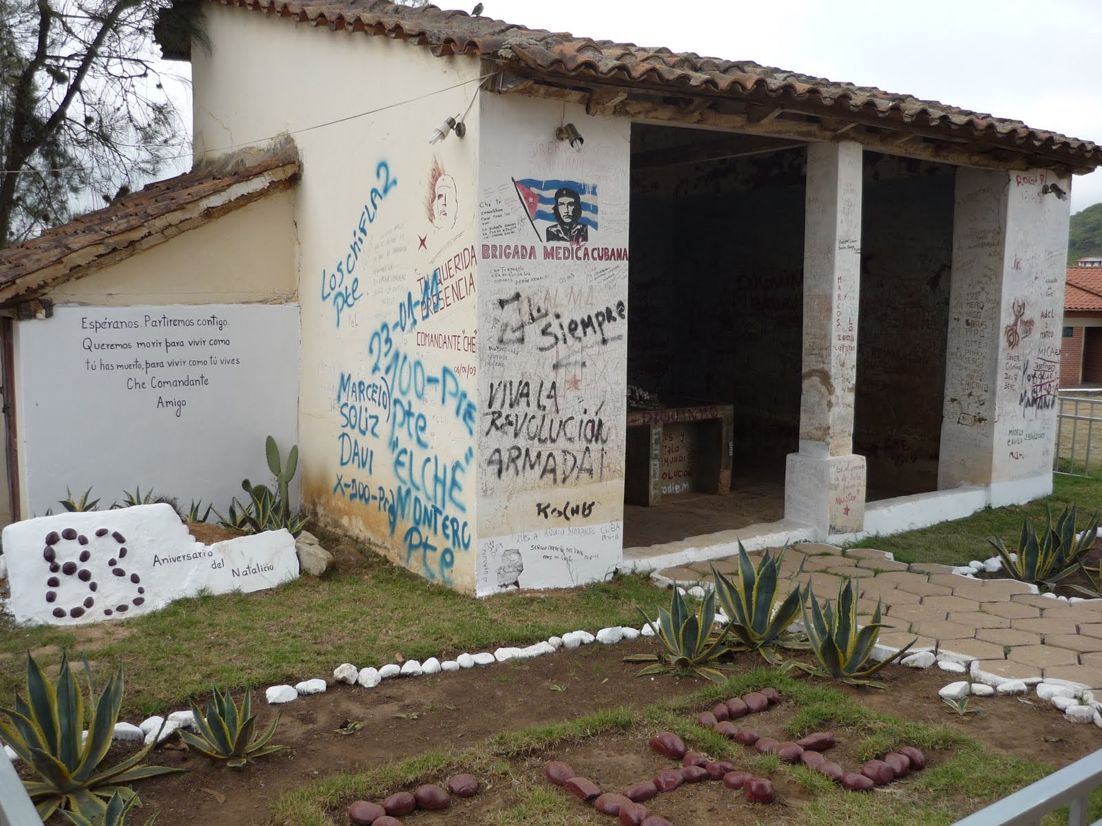 From North To South Bolivia Vallegrande & La Higuera. The last days