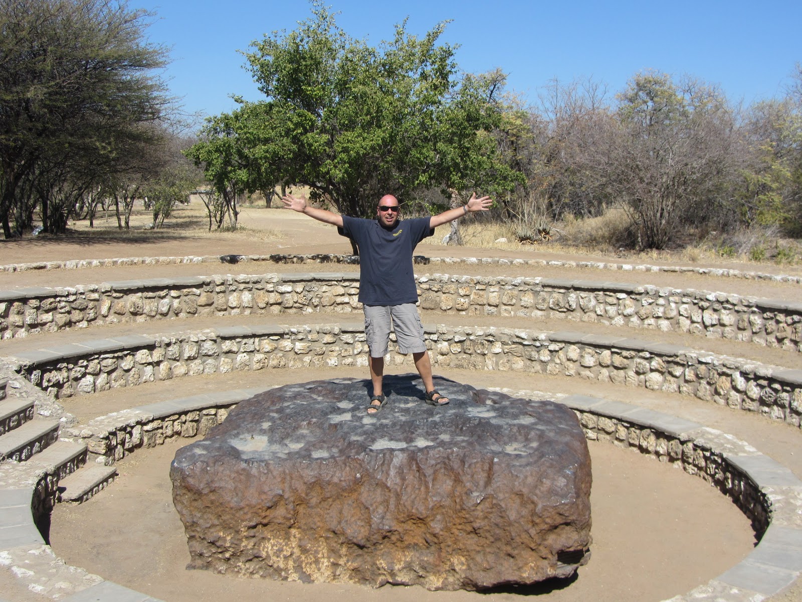reisenmitprofil Lake Otjikoto, CulturalVillage in Tsumeb, Hoba