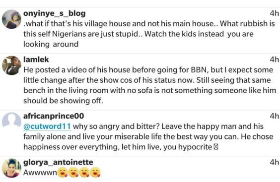 Thin Tall Tony responds to comments from IG trolls saying his home is very dirty (photos) 33 2