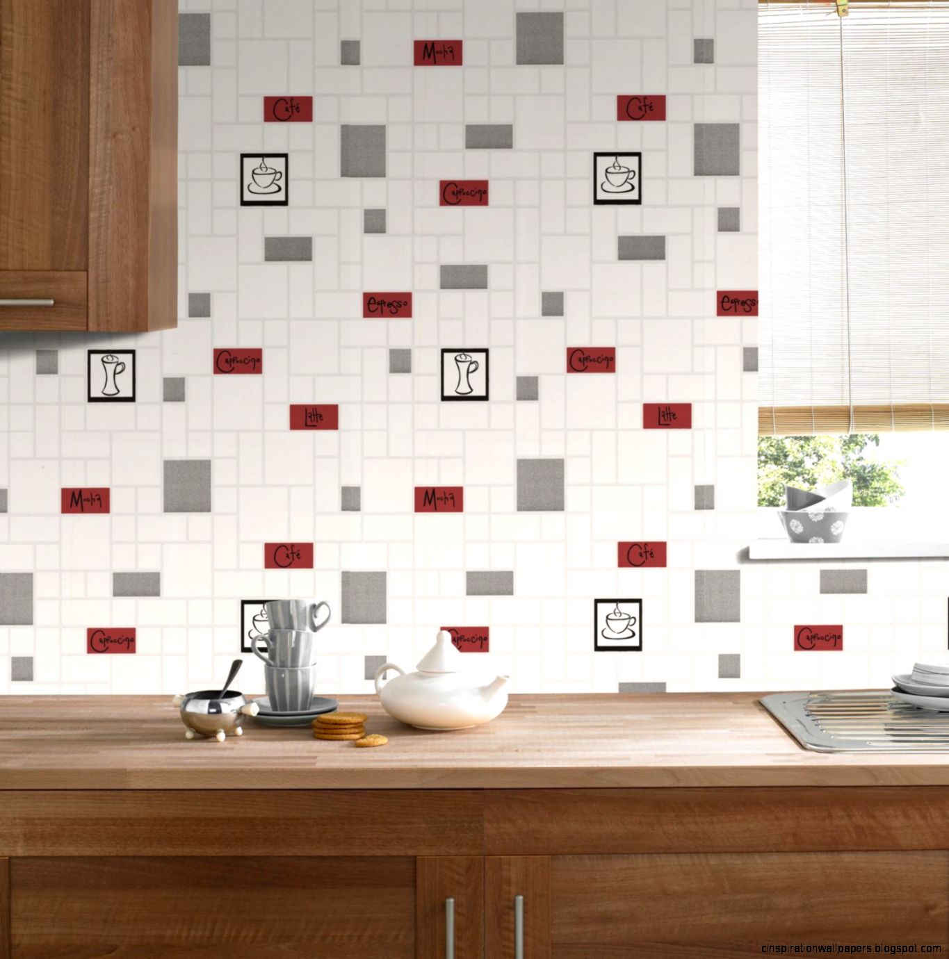 Graham and Brown Contour Spa Wallpaper