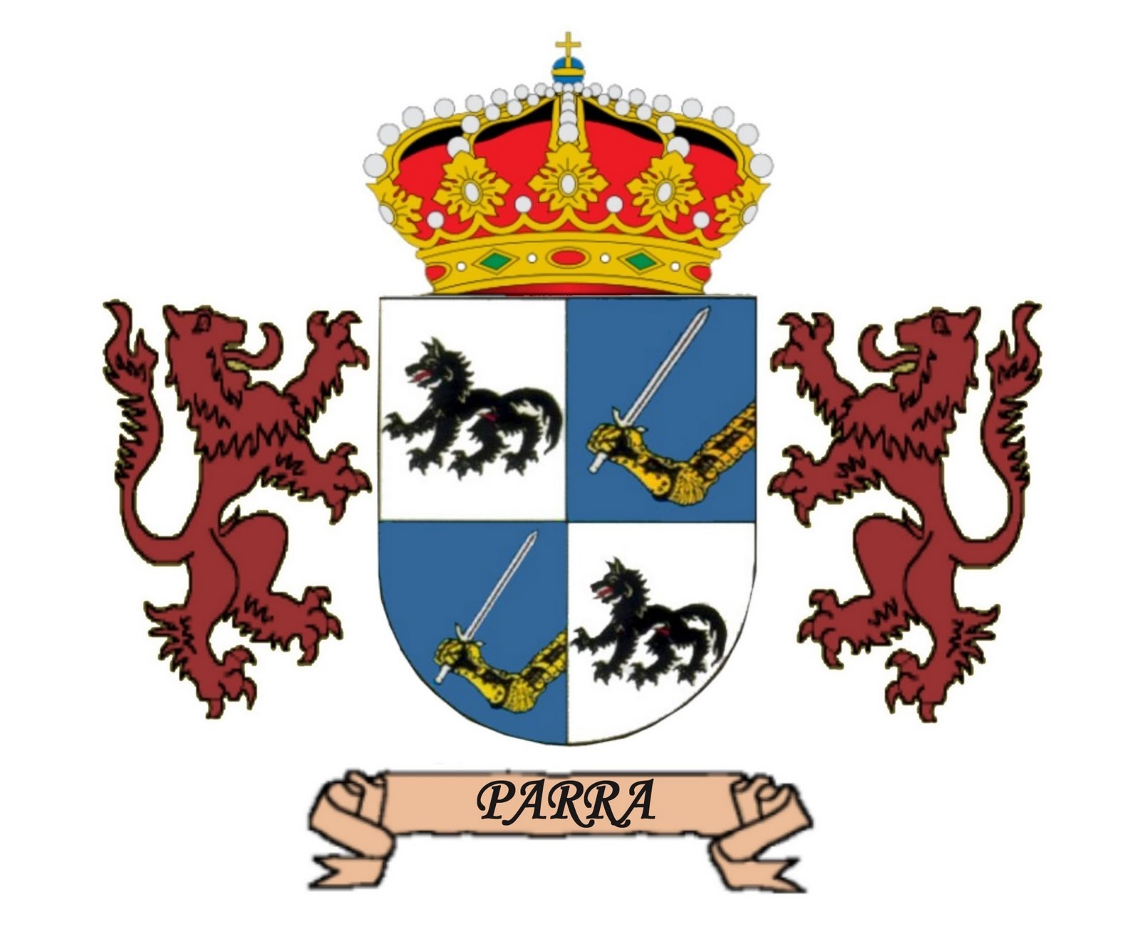 Apellidos y Escudos Parra