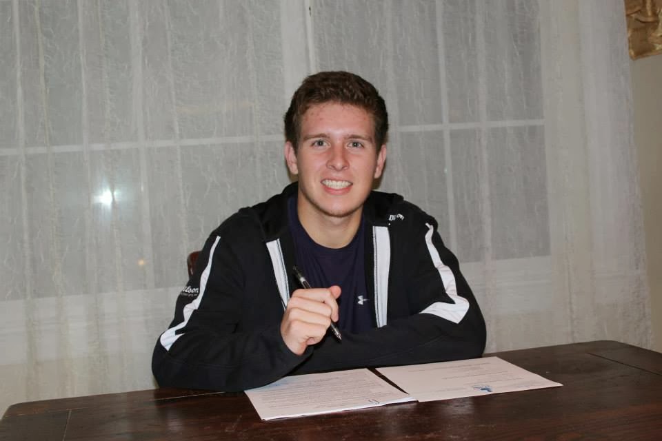 Nick Bradley Earns Tennis Scholarship